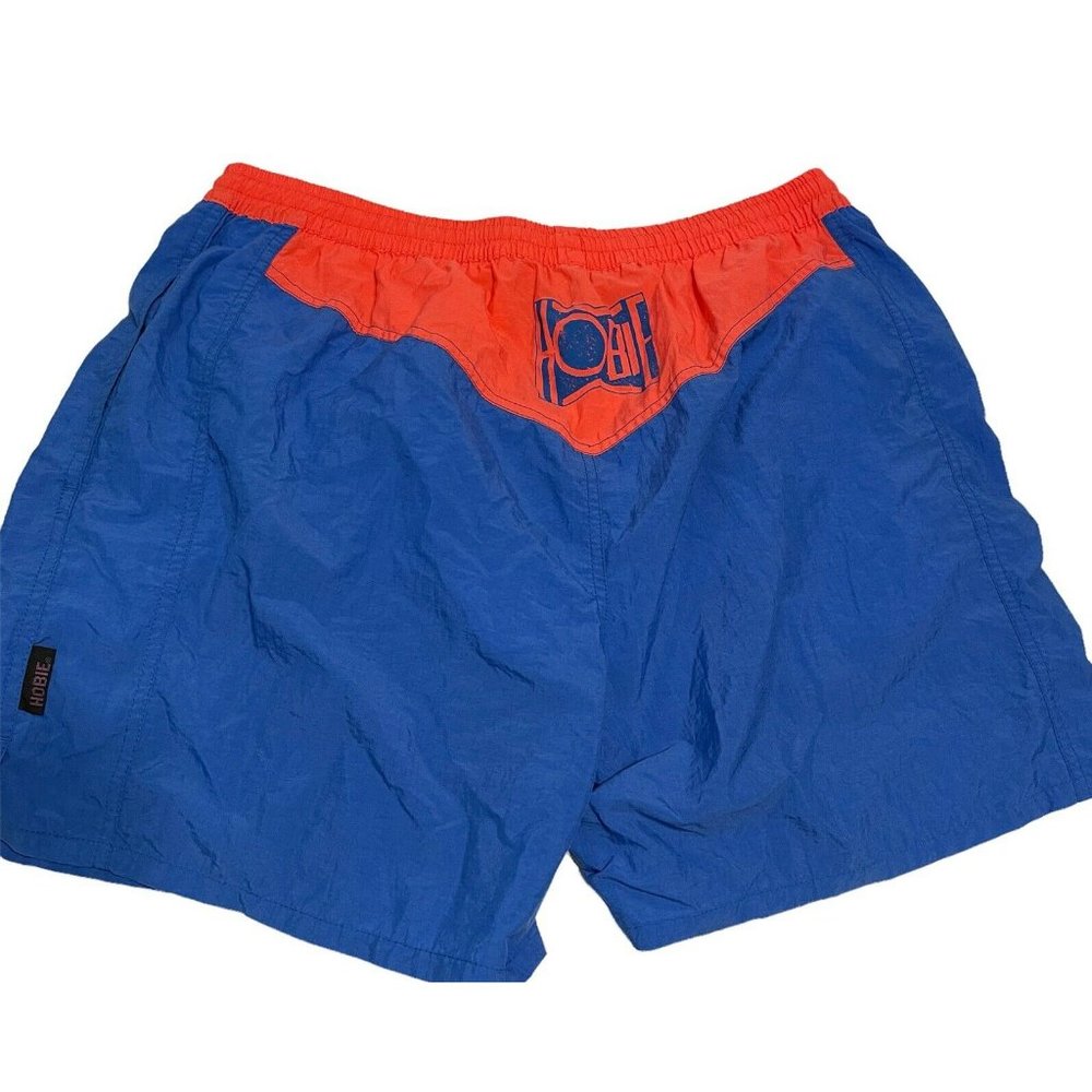 Vintage Hobie Swim Trunks Size XL Multicolor Lined Sailing Surf Swimming Logo